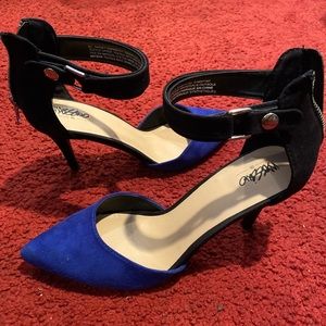 Mossimo “Cobalt” Colored Heels